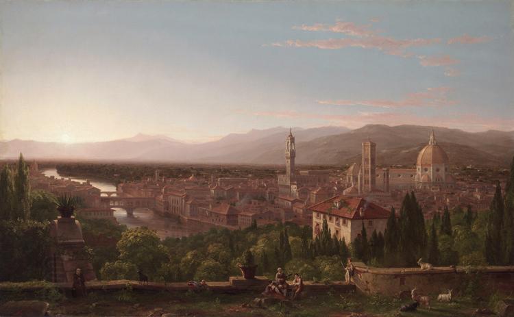Thomas Cole View of Florence from San Miniato (mk13) China oil painting art